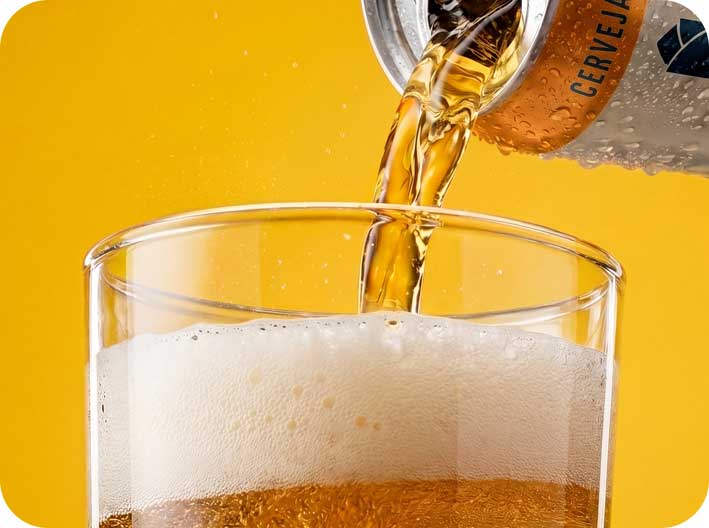Servindo Übrew Fruit 