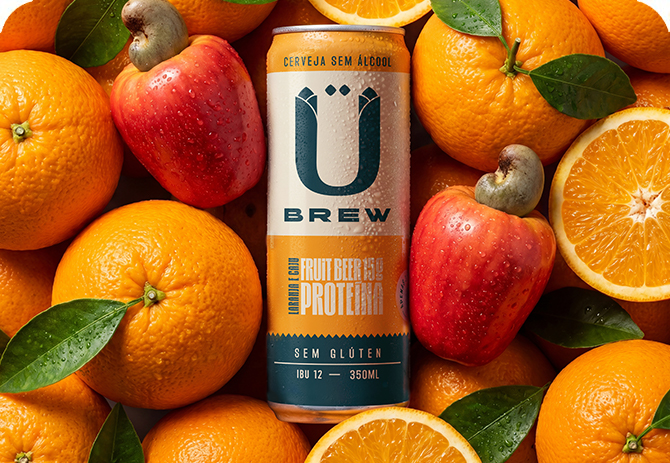 Übrew Fruit Beer Background